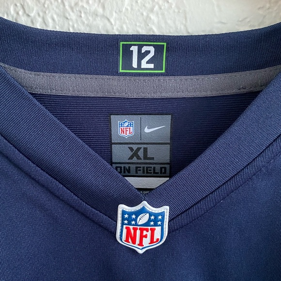 Nike - NFL Seattle Seahawks Russell Wilson Jersey - Size : XL (18-20) Big Boy - Picture 5 of 7